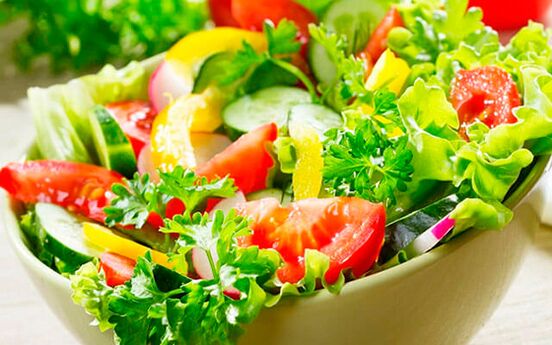 zelenjavna solata za prostatitis